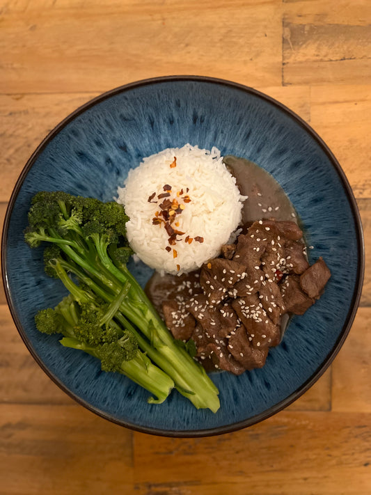 Honey & Garlic Steak Bites